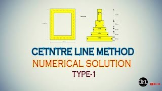 Centre Line Method  Numerical Solution TYPE1  QSCHINDI [upl. by Jowett]