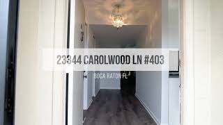 23344 Carolwood Ln 403 [upl. by Liartnod]