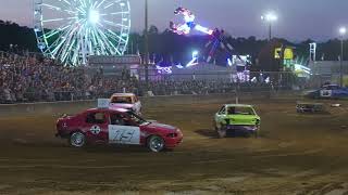 2024 Hebron Harvest Fair Double Figure 8  1st Race [upl. by Gathers246]