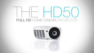 Optoma HD50  Projektor do kina domowego Full HD 3D [upl. by Nessnaj506]