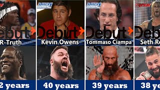 All135 WWE Wrestlers Age In 2024 [upl. by Kling]