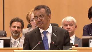 WHO Appointment of Dr Tedros Adhanom Ghebreyesus as new WHO DirectorGeneral [upl. by Wesley]