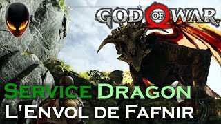 GOD OF WAR FAFNIR Service Rendu au Dragon  LENVOL DE FAFNIR [upl. by Wallache]