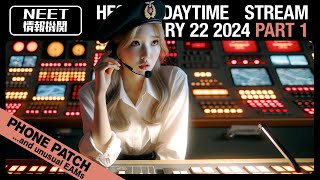 EAM Daytime Livestream – 240122 Part 1 of 2 – HFGCS 11175 kHz  8992 kHz [upl. by Anasus185]