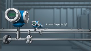 Proline tmass FI 300500 – The thermal mass flowmeter with a keen sense for utility gases [upl. by Einahpehs]