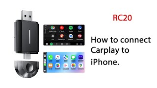 RC20How to connect Carplay to iPhone [upl. by Nina]