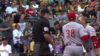 Joey Votto Ejected [upl. by Essirahs]