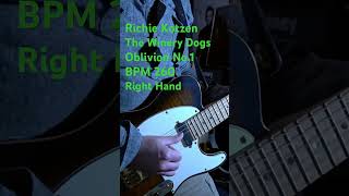 The Winery Dogs  Oblivion No1 260 Right Richie Kotzen guitar ギター telecaster emg テレキャス helix [upl. by Adrea]