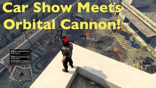 19 kills with One Orbital Cannon Strike  GTA 5 [upl. by Acinomahs853]