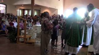 Messe au Rite Congolais par les Congolais Catholiques de San Antonio 1ere Partie [upl. by Borg]