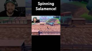 Spinning Salamence Going With The Wind Pokémon Sword Randomized [upl. by Eirojram575]