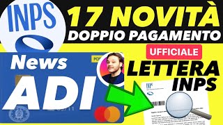 ULTIM’ORA INPS 🔴 17 NOVITÀ 👉 ASSEGNO DI INCLUSIONE LETTERE INPS BONUS 2024 NASPI [upl. by Ellimahs]