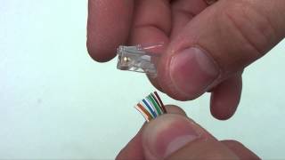 Jak zarobić kabel ethernet RJ45 [upl. by Hadihahs]