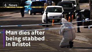 Murder inquiry after man stabbed in Bristol [upl. by Neal]