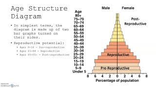 Unit 3 Topic 6 Age Structure Diagrams [upl. by Cressler]