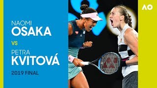 Naomi Osaka vs Petra Kvitova Full Match  Australian Open 2019 Final [upl. by Bills]