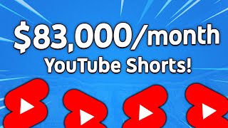 EARN 83000 PER MONTH In 2023 With NEW Copy amp Paste YouTube Shorts Method [upl. by Oiralednac974]