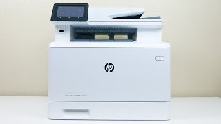 HP Color LaserJet Pro M477 Printer Review [upl. by Cesare89]