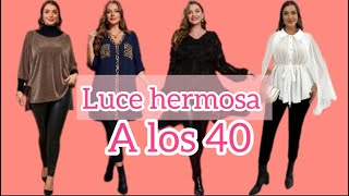 Blusas modernas para señoras de 50 años [upl. by Helfand258]