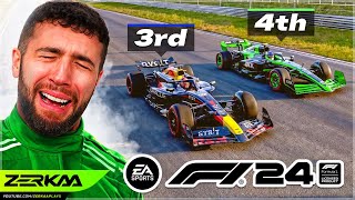 WILL I GET MY FIRST PODIUM F1 24 Career Mode 5 [upl. by Enyawd713]