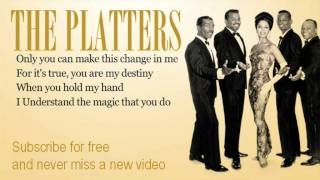 The Platters  Only You  Lyrics [upl. by Doralin]