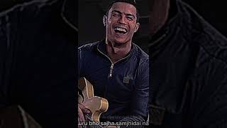 Ronaldo sing nepali song [upl. by Eseneg]