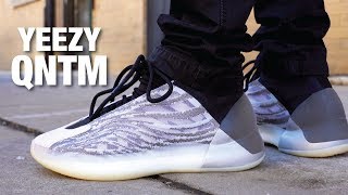 Adidas YEEZY QNTM Quantum Basketball REVIEW amp ON FEET [upl. by Aletha907]