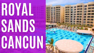 Royal Sands Cancun Resort  great allinclusive family hotel in Cancun [upl. by Yreffoeg192]