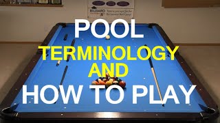 HOW TO PLAY POOL and pool terminology  Everything You Need to Know [upl. by Cull]