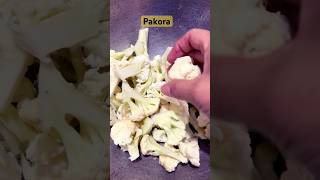 Gobi pakoras pakora food recipe shortvideo cooking [upl. by Chilt640]