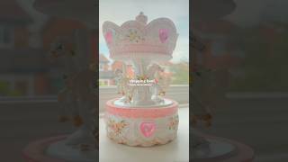 the music from the carousel is so adorable 🥹🎠🤍 haul queenbeadsbylilly [upl. by Crabb]