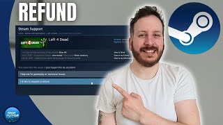 How To Refund Games On Steam [upl. by Atteve849]