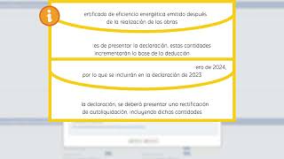 Renta 2023  Deducción por obras para la mejora en el consumo de energía primaria no renovable [upl. by Chernow]