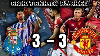 manchester united vs porto review  tenhags last match for manchester united  manchesterunited [upl. by Brill]