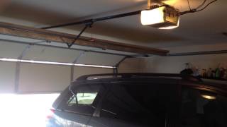 Update to Chamberlain 34 hp Whisper drive garage opener problem [upl. by Elyrpa]