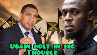 MUST SEE Jamaica USAIN BOLT in TROUBLE After PM ANDREW HOLNESS BROTHER SEND Him a WARNING [upl. by Aryaz23]