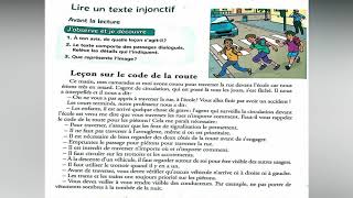 Unité 5 Lecture leçon sur le code de la route Mes apprentissages en français 6 eme [upl. by Eirrok]