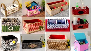 13 Useful things that you can make with empty Cardboard Boxes  13 Cardboard Boxes Ideas  Crafts [upl. by Eimor]