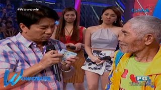 Wowowin Willie Revillame helps a lone broke grandfather [upl. by Lobiv]