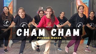 Cham Cham  Dance  Fitness Dance  Bollywood Dance Workout  Zumba  for weight loss  Happy Moves [upl. by Schindler]