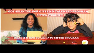 Got into gifted and talented program  Gifted student what is amp how to get into gifted programEp54 [upl. by Philan]