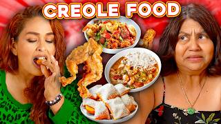 Mexican Moms Try Creole Food [upl. by Kcirdaed466]