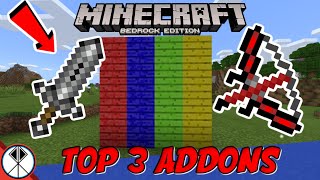 TOP 3 Minecraft Addons July 2020 MCPEXboxBedrock [upl. by Ronym]