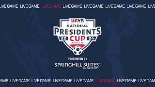 USYS  Presidents Cup 16U Boys  Final  Field 7  915am [upl. by Elehcim]