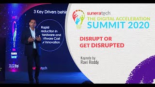 DAS2020  Disrupt or Get Disrupted  Keynote by RaviReddy CEO Suneratech [upl. by Sherwood]