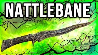 Skyrim Weapons  NETTLEBANE Location Unique Rare Dagger Lore [upl. by Strait758]