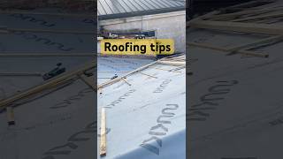 Putting roofing membrane roof roofing metal membrane [upl. by Furtek]