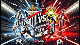 Alavés vs Real Madrid  FM 24  Laliga match [upl. by Eelrebmyk]