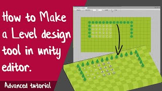 How to Make a Level design tool in unity editoradvanced unity tutorial [upl. by Erodoeht]