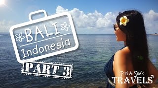 Puri amp Sues Travels Bali Part 3 Sanur  Nusa Dua  Tanjung Benoa [upl. by Bram]